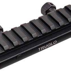 TRUGLO Picatinny Style Riser Mount, Raises Mounting Surface by 1/2", approxim...