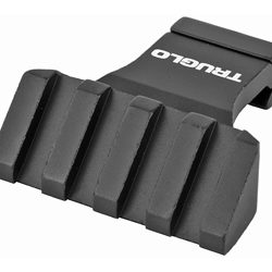 TRUGLO Picatinny Style Riser Mount, Raises Mounting Surface by 45 Degrees, Black