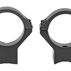 Talley Manufacturing Light Weight Ring/Base Combo, 30mm Med, Black Finish, Al...