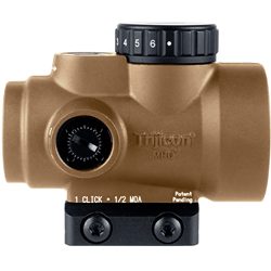 Trijicon MRO SD, Green Dot, 25mm Objective, 2 MOA Dot, Anodized Finish, Coyot...