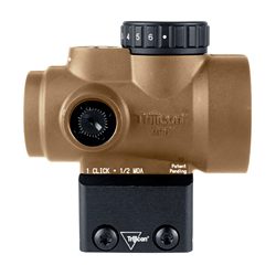 Trijicon MRO SD, Green Dot, 25mm Objective, 2 MOA Dot, Anodized Finish, Coyot...