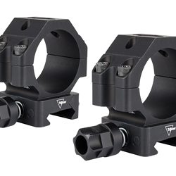 Trijicon Scope Rings, 30mm Low, Q-LOC, Fits Picatinny, Anodized Finish, Black