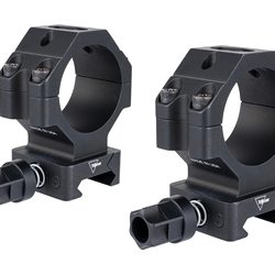 Trijicon Scope Rings, 30mm High, Q-LOC, Fits Picatinny, Anodized Finish, Black