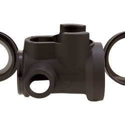 Trijicon Optic Cover, Fits Trijicon MRO, Clear Lens, Black Finish