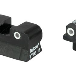 Trijicon Tritium Night Sight, Fits Colt 1911, Green/Green, 3 Dot, .125 Tenon