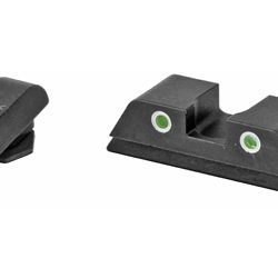 Trijicon Tritium Night Sight, Fits Glock 17/19/26/27/33/34  Green/Green, 3 Dot