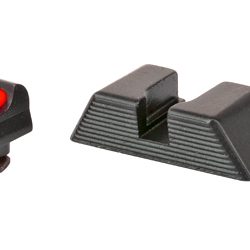 Trijicon Fiber Sight, Fits GLOCK 17/19/26/27/33/34, Comes With Red and Green ...
