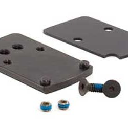 Trijicon RMR Mount, Fits Glock, Matte Finish