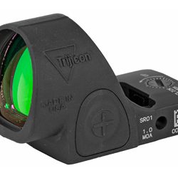 Trijicon SRO (Specialized Reflex Optic), 1 MOA, Adjustable LED, Matte Black F...