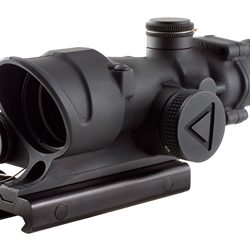 Trijicon ACOG Rifle Scope, 4X32 LED, Red Crosshair .223 Ballistic Reticle, In...