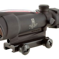 Trijicon ACOG Rifle Scope, 3.5X35, Red Chevron Reticle .308, Includes Flattop...