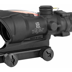Trijicon ACOG Rifle Scope, 4X 32, Red Crosshair .223 Reticle, Dual Illuminate...