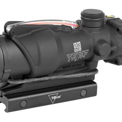 Trijicon ACOG, 4x32, Dual Illuminated Red Chevron, USMC Rifle Combat Optic (R...