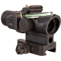 Trijicon ACOG, 1.5X16mm, Dual Illuminated Green Ring & 2 MOA Dot, Includes Q-...