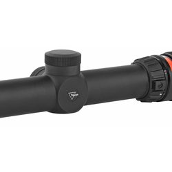 Trijicon AccuPoint Rifle Scope, 1-4X24mm, 30mm, Red Triangle, Matte Black Finish