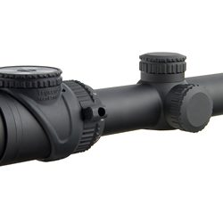 Trijicon AccuPoint, Rifle Scope, 1-6X24mm, Circle-Cross with Green Dot, Matte...