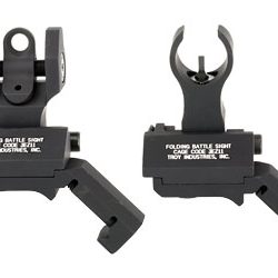 TROY Industries 45 Degree Battle Sight, Fits Picatinny, Black, HK Front Sight...