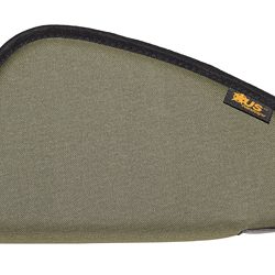 US PeaceKeeper Pistol Case, 11"x6", 600 Denier Polyester, Olive Drab Green