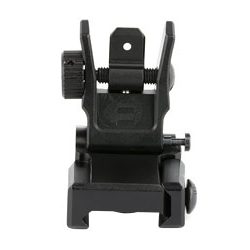 Leapers, Inc. - UTG Sight, Flip-Up Rear Sight, Low Profile, Fits Picatinny, w...