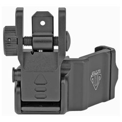 Leapers, Inc. - UTG Accu-Sync, AR15 45 Degree Offset Flip-up Rear Sight, Black