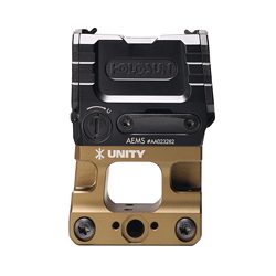 Unity Tactical FAST, Flat Dark Earth, AEMS, Anodized