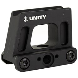 Unity Tactical FAST, Micro Prism, Black, Primary Arms MicroPrism, Anodized