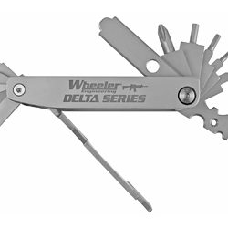 Wheeler AR Compact Armorer's Tool, Multi Tool, Silver, Pouch included