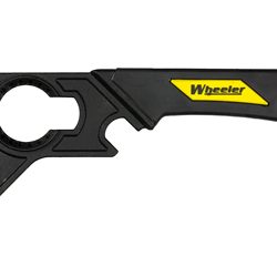 Wheeler Professional Armorers Wrench, Steel with Rubber Handle, Black