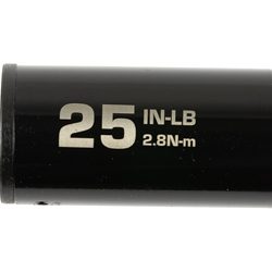 Wheeler FAT Stix Limiter, 25 IN-LB Torque Limiter, Black