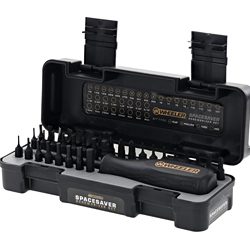 Wheeler 36 Piece Spacesaver Driver Set, Includes Bit Driver, 35 Bits and...