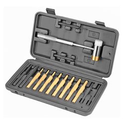 Wheeler Hammer/Punch Set, Black