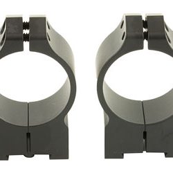 Warne Permanent Attached Fixed Ring Set, Fits Tikka Grooved Receiver, 30mm Me...