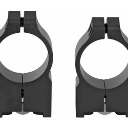 Warne Permanent Attached Fixed Ring Set, Fits Ruger M77, 1" Medium, Matte Finish