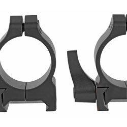 Warne Maxima Quick Detach Ring, 1", Low, Matte Finish