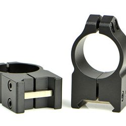 Warne Maxima Ring, 1", High, Matte Finish