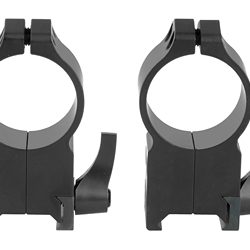 Warne Maxima Quick Detach Ring, 30mm, Ultra High, Matte Finish