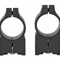 Warne Fixed Ring Set, Fits Ruger M77, 1" High, Matte Finish