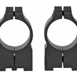 Warne Permanent Attached Fixed Ring Set, Fits Tikka Grooved Receiver, 1" High...