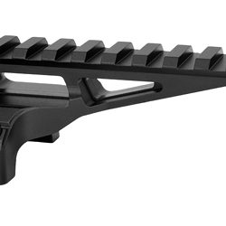 Warne Diving Board, 35mm, Fits Warne Skyline Mount, Anodized Finish, Black