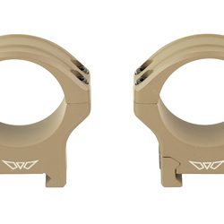 Warne HyperLite Rings, 34mm Medium, Matte Finish, Flat Dark Earth, Fits Picat...