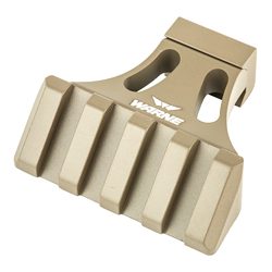 Warne Mount, Fits Picatinny, 45 Degree, Desert Tan