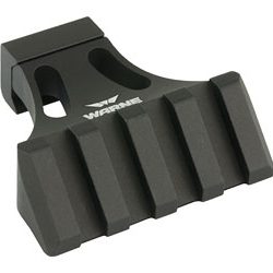 Warne Mount, Fits Picatinny, 45 Degree, Black