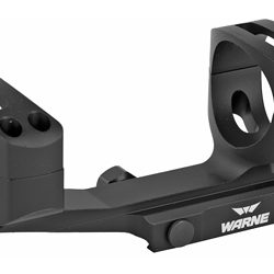 Warne 20 MOA Mount, 34mm, Fits AR Rifles, Extended Skeletonized, Black
