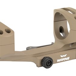 Warne Quick Detach Cantilever Mount, 34mm, Fits AR Rifles, Extended Skeletoni...