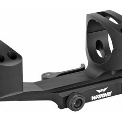Warne Quick Detach Cantilever Mount, 34mm, Fits AR Rifles, Extended Skeletoni...