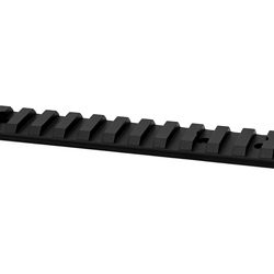 Warne Vapor, 1 Piece Base, Fits Tikka T3, Matte Finish, Black