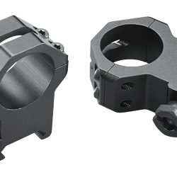 Weaver 4 Hole Tactical, 1" XX High Rings, Fits Picatinny, Matte Finish, Black