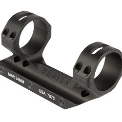 Weaver MSR Mount, 34mm, Aluminum, Fits Picatinny, Matte Finish, Black