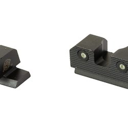 XS Sights R3D 2.0, Tritium Night Sight, Fits Canik TP9SF, Orange Front Outlin...