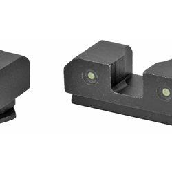 XS Sights R3D Night Sights, Green Front Dot, Fits Glock 42/43/43X/48, Steel/B...